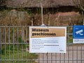 * Nomination Closed-sign at the Hedeby viking museum related to the first wave of the Covid-19 pandemic in Germany --MB-one 09:11, 27 October 2023 (UTC) * Promotion  Support Good quality. --XRay 07:22, 1 November 2023 (UTC)