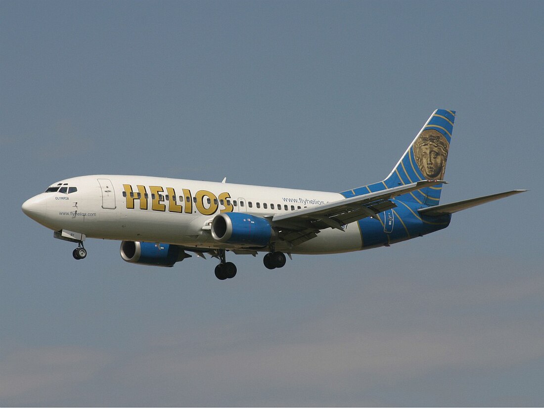 Vol Helios Airways 522