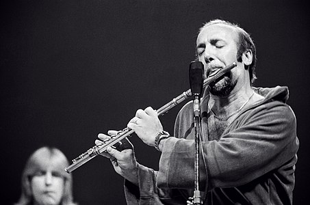 Herbie Mann en 1975.