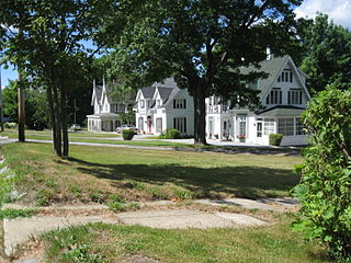 <span class="mw-page-title-main">Hinckley Hill Historic District</span> Historic district in Maine, United States