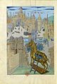 Iluminura em Le Recueil des histoires de Troyes, 1495