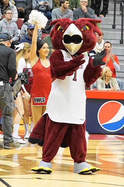 File:Hooter, the Temple mascot.jpg