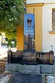 English: Grave of the Šrot family in Litovel, including businessman František Šrot (1877–1945) and Alois Šrot (1883–1962), director of the Litovel municipal office and archivist. Čeština: Hrob rodiny Šrotovy v Litovli, včetně obchodníka Františka Šrota (1877–1945) a Aloise Šrota (1883–1962), ředitele městského úřadu a archiváře.