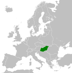 The Kingdom of Hungary in 1929