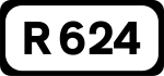 Straßenschild R624}}