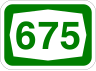 Route 675 shield))