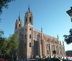 Resultado de imagen de iglesia jerónimos madrid