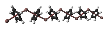 Structure of CpIn, which is a polymer (red = In) InCp-chain-3D-balls.png