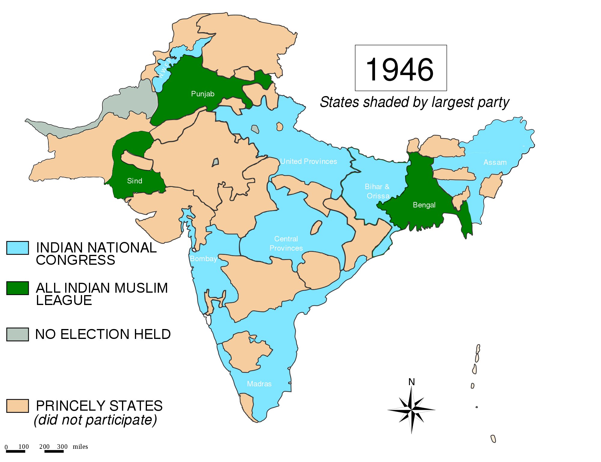 Image result for 1945 indian elections