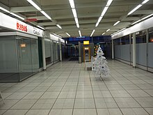 Heikintori, the first shopping mall in Finland, started to decline in the late 2010s Interior of Heikintori almost empty.jpg