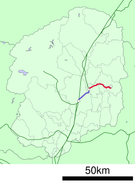 JR Karasuyama Line Map.svg