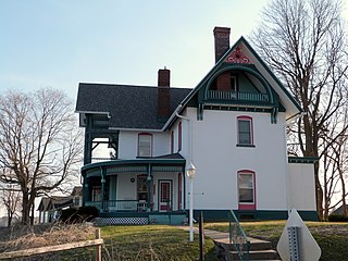 Jagger–Churchill House Historic house in Iowa, United States
