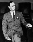 Sir James Chadwick, 1945