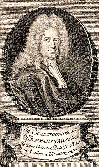 <span class="mw-page-title-main">Johann Christoph Wichmannshausen</span>