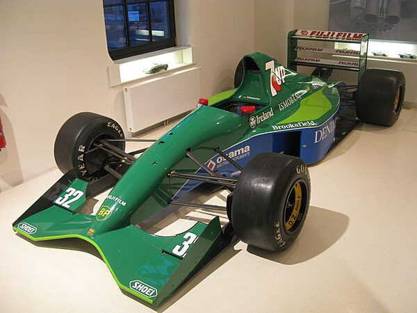 The Jordan 191 of Michael Schumacher