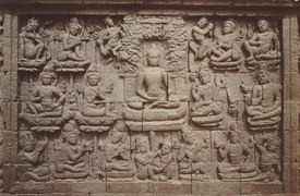 015 The Buddha and Bodhisattvas on Lotuses