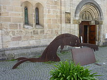 Mourning (Trauer), Stahl, 1996, Schwäbisch Gmünd