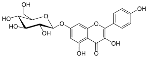 Kaempferol 7-O-glukosida.svg