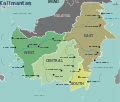 Maps of Kalimantan