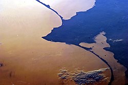 A félsziget és a Balti-tenger a Nemzetközi Űrállomásról nézve