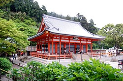 View of Katsuo Temple