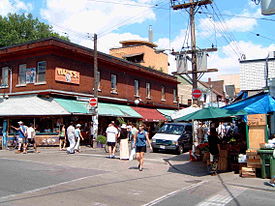 Shops in Kensington Market