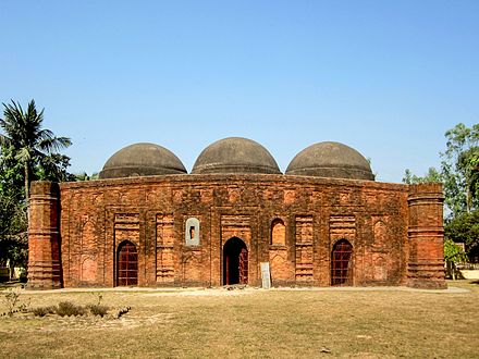 The Mughal-era Kherua Mosque, Bogra