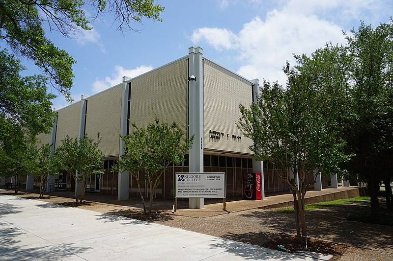 File:Kilgore College May 2016 22 (Randolph C. Watson Library).jpg