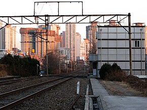 Korail Yongsan Line Hyochang Station.jpg