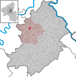 Korweiler - Carte