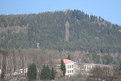 Kraví hora od vyšebrodského kláštera