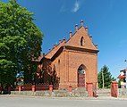 English: Church in Krokowa. Polski: Kościół w Krokowej.