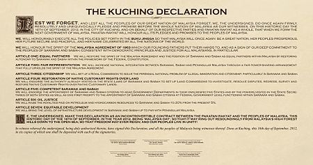 Perisytiharan Kuching