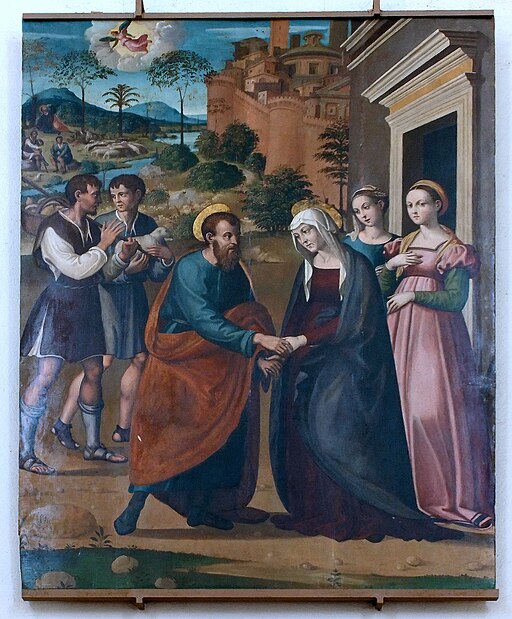 L'Incontro di San Gioacchino e Sant'Anna alla Porta Aurea