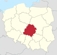 Lódzkie in Poland.svg
