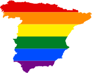 LGBT flag map of Spain.svg