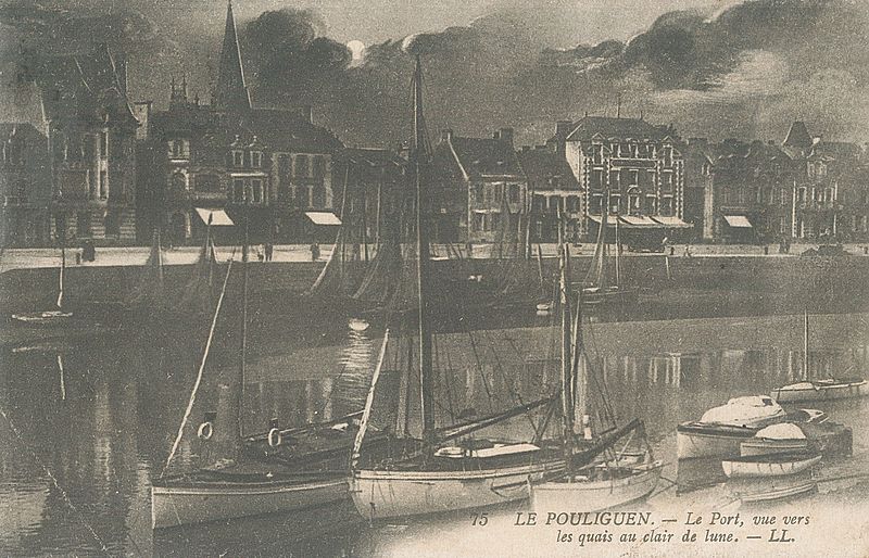 File:Le Pouliguen - Le port (carte postale).jpg