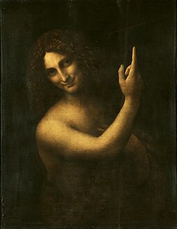 Leonardo da Vinci - Saint John the Baptist C2RMF retouched.jpg