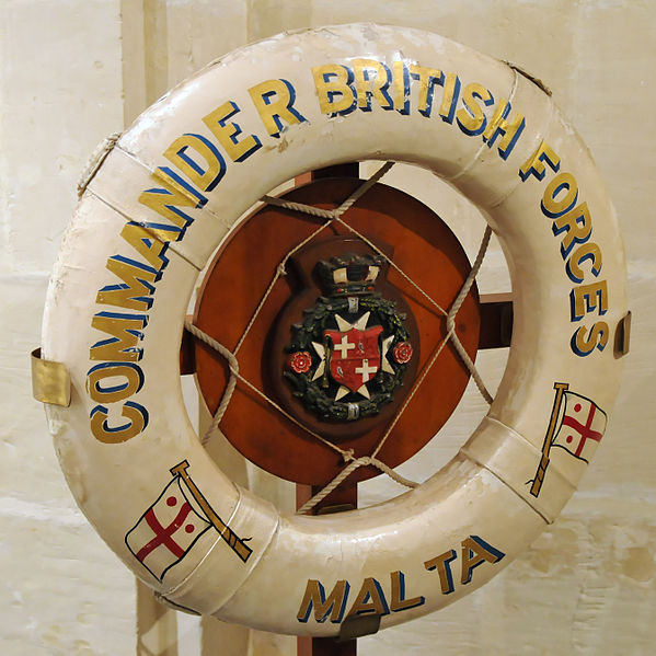File:Lifebelt Commander British Forces Malta MMM.jpg