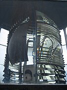 Söderskär light and Fresnel lens