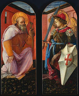 <i>St Anthony Abbot and Michael the Archangel</i>