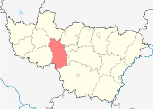 Собинский район на карте
