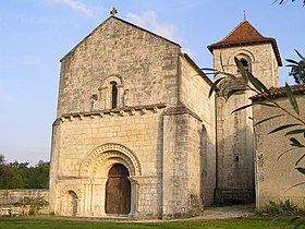 A cikk illusztráló képe a Saint-André-templom a Louzac-Saint-André-ból