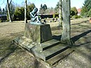 Grabdenkmal für Anneliese Juch, auf dem Friedhof