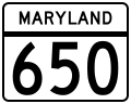 File:MD Route 650.svg