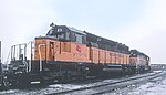 MILW 25 and 139 in Bensenville, Illinois Yards in March, 1985 (29145079114).jpg