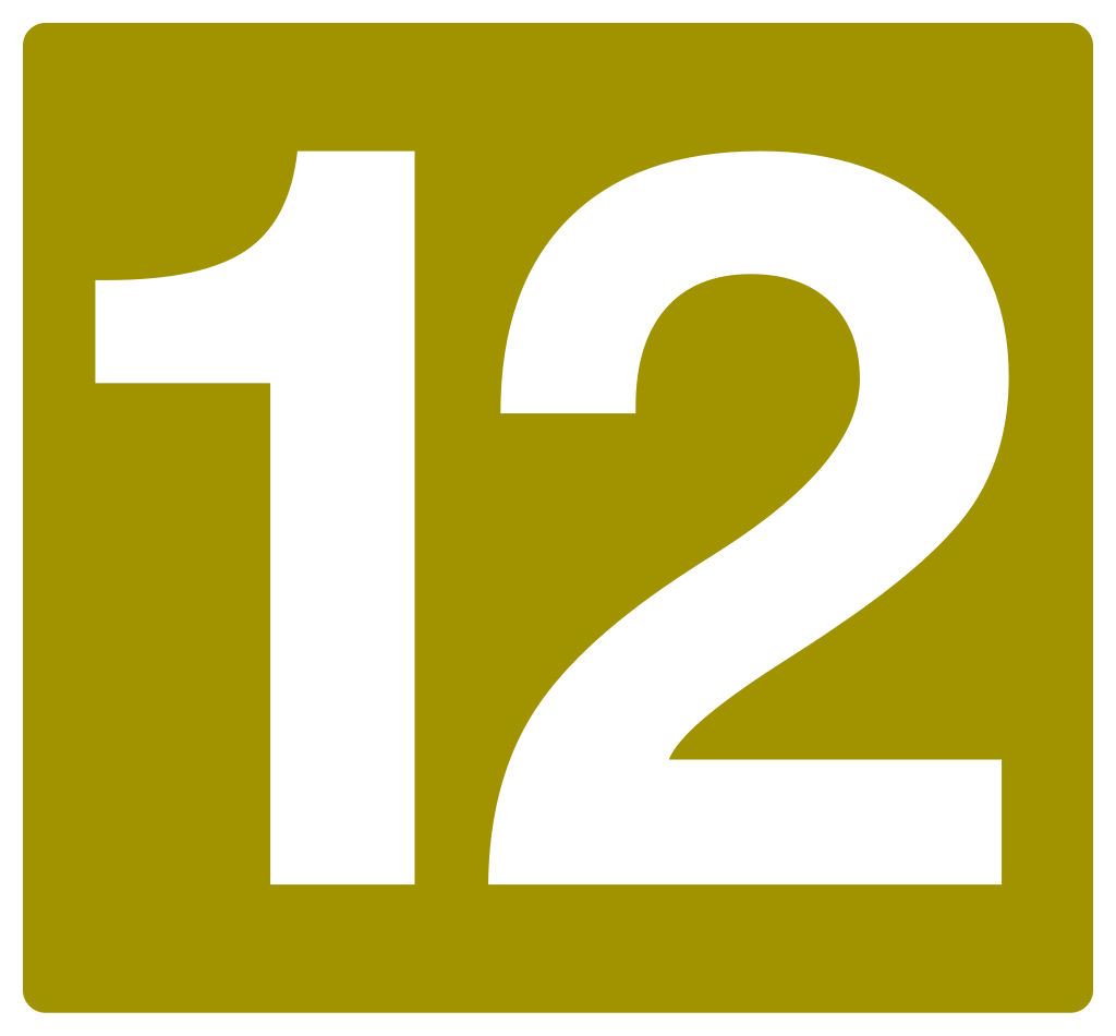 Svg 12. Metro line 12 svg. Ж-12 PNG. A-line 12.