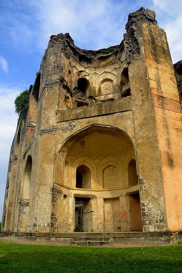 A view of the Farah Bagh built by the Nizam Shahs