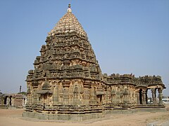 Mahadeva temple at Itagi in Koppal district.jpg