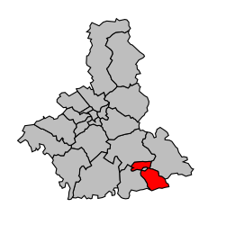 Canton de Mussy-sur-Seine - Carte